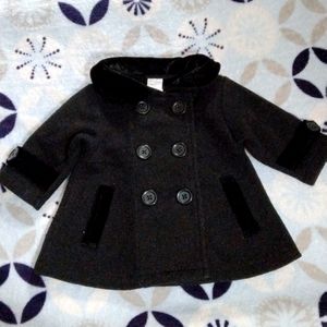 Starting Out baby Black Coat size 9M